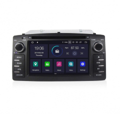 Двоен дин с навигация за TOYOTA Corolla E120/E130 с Android 10 T4315H GPS, WiFi,DVD, 6.2 инча