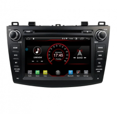 Двоен дин навигация за Mazda 3 (09-12) с Android 10 MA8200H GPS, WiFi,DVD, 8 инча