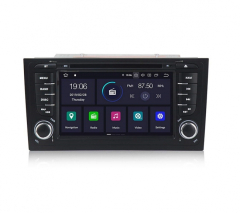Навигация двоен дин за AUDI A6 (99-04) с Android 10 А7871H GPS, WiFi,DVD, 7 инча