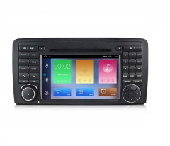 Двоен дин с навигация  за MERCEDES R280, R300, R320, R350, R500 с Android 9 M7930H GPS, WiFi,DVD, 7инча