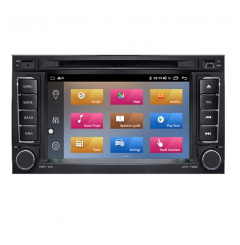 Двоен дин навигация за VW Touareg,T5,Multivan с Android 10 VW7301H GPS, WiFi,DVD 7 инча