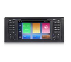 Двоен дин с навигация  за BMW E46 (95-04) с Android 10 BM7530H GPS, WiFi, DVD 7 инча