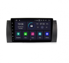 Двоен дин навигация за BMW E39, E53, E38 с Android 10 BM4441H GPS, WiFi, 9 инча