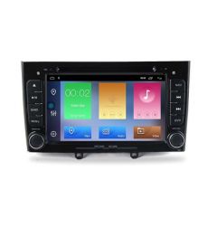 Двоен дин с навигация  за PEUGEOT 308,408 с Android 10 PE7370H GPS, WiFi,DVD, 7 инча