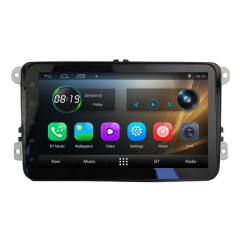 Двоен дин с навигация за VW SEAT SKODA VW8108, Android 8.1, GPS, WiFi, 8 инча