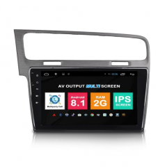 Двоен дин VW Golf 7 с Android 8.1 VW1007A81, GPS, WiFi, DVD, 10.1 инча