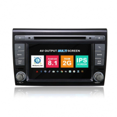 Двоен дин с навигация Fiat Bravo с Android 8.1 FT0701A81, GPS, WiFi, DVD, 7 инча